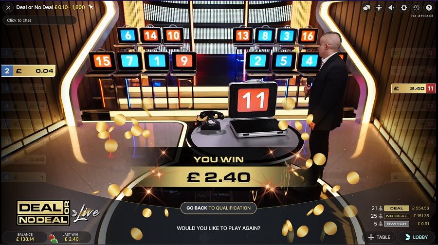 Play Deal or No Deal Live Online